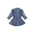Bakkaboe katoen/tencel Babymsj jurk lm amg Direct leverbaar uit de webshop van www.lots-of-fashion.nl/