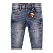 Flinq katoen/polyester/elasthan Babyjgs broek denim Direct leverbaar uit de webshop van www.lots-of-fashion.nl/