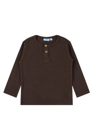 Flinq Babyjgs shirt lm Flinq 3111601 W10292 59.COFFEE.W25