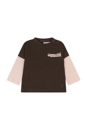 Flinq Babyjgs shirt lm Flinq 3111602 W10299 59.COFFEE.W25