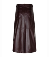 Red Button SRB5078 Paars donker aubergine