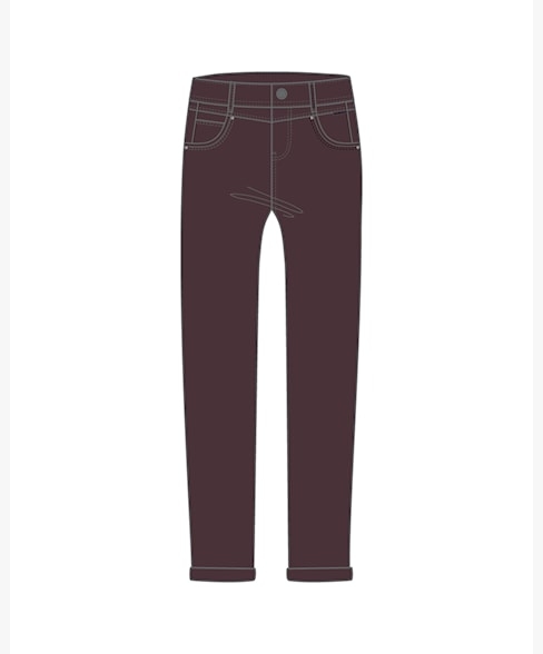 Red Button SRB5022 Paars donker aubergine