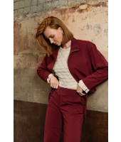 &co PA378 Rood bordo