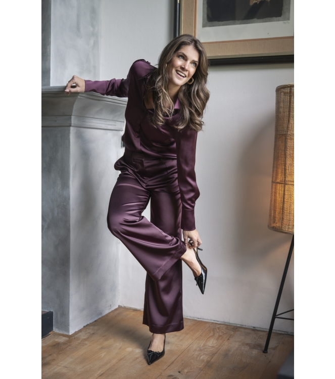 Elvira Casuals E5 25-024 Paars donker aubergine