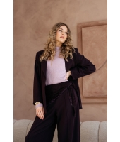 &co PA452 Paars donker aubergine