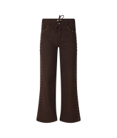 lizzi lou Beaudine lds W20071 Bruin donker