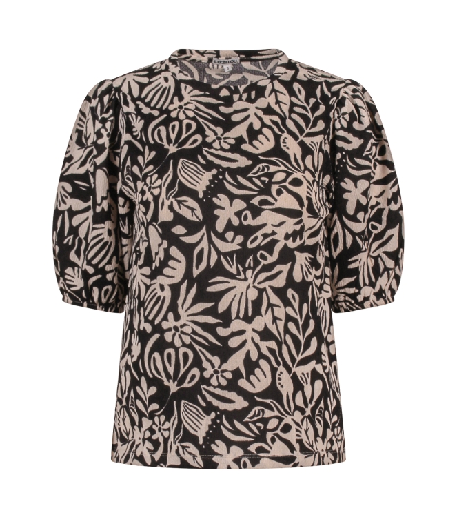 lizzi lou Daantje aop Z10496 Zwart