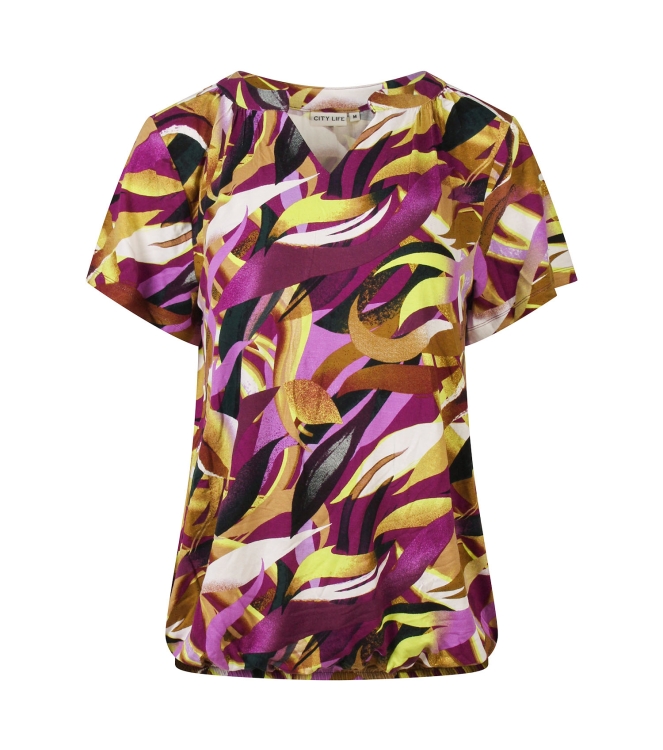 City Life 213873 W20014 Paars donker aubergine
