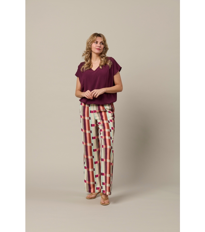 &co TO362 Paars donker aubergine