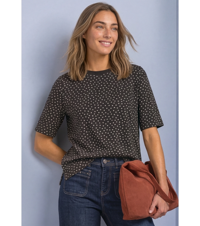 Street One 325719 Bruin donker