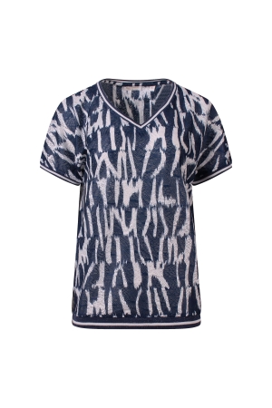 So Soire May Z10647 Blauw chambree