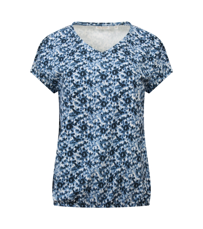 So Soire Lois aop Z10665 Blauw chambree