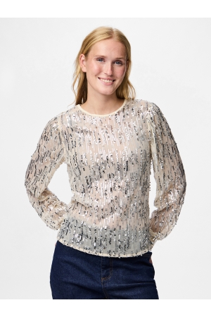 Pieces 17160792 Ecru off white