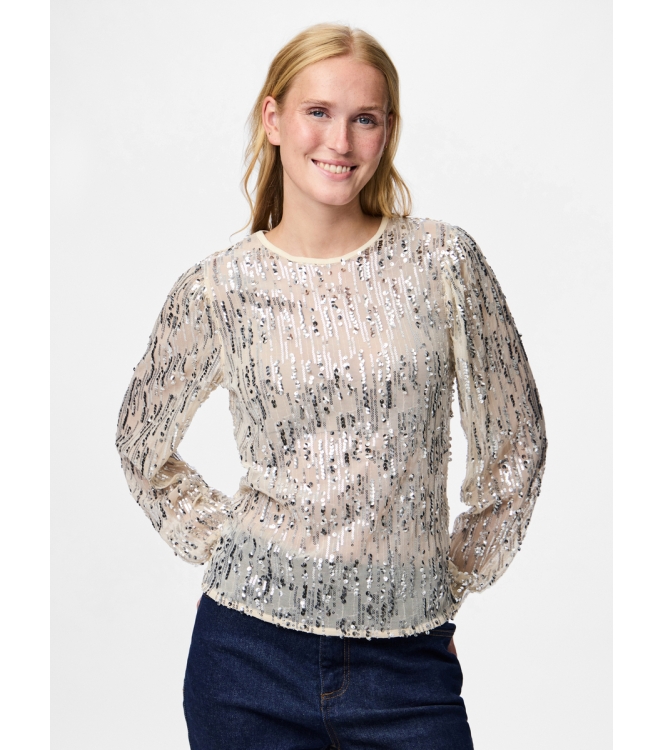 Pieces 17160792 Ecru off white