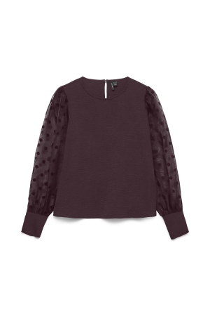 Vero Moda 10337474 Rood wijn
