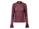lizzi lou Lacy lds W20259 Rood bordo