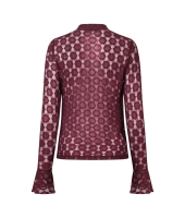 lizzi lou Lacy lds W20259 Rood bordo