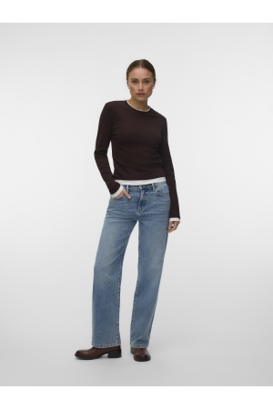 Vero Moda 10353654 Bruin donker