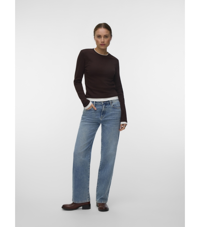 Vero Moda 10353654 Bruin donker