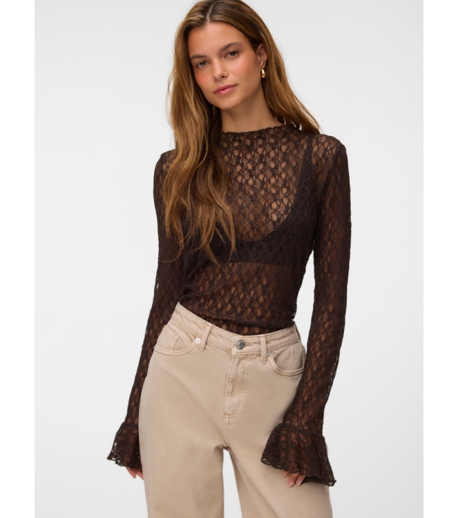 Vero Moda 10345615 Bruin donker