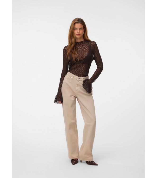 Vero Moda 10345615 Bruin donker