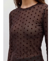 Vero Moda 10340014 Bruin donker