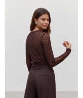Vero Moda 10340014 Bruin donker