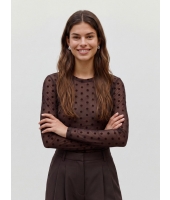 Vero Moda 10340014 Bruin donker
