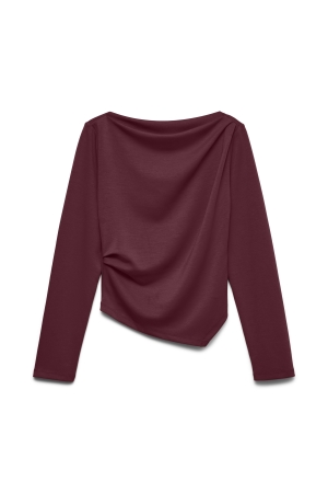 Vero Moda 10348523 Rood wijn