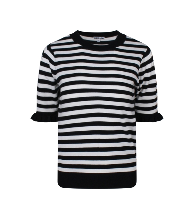 lizzi lou Tinny stripe Z90495 Zwart