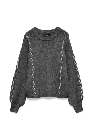 Vero Moda 10334866 Grijs donker melee