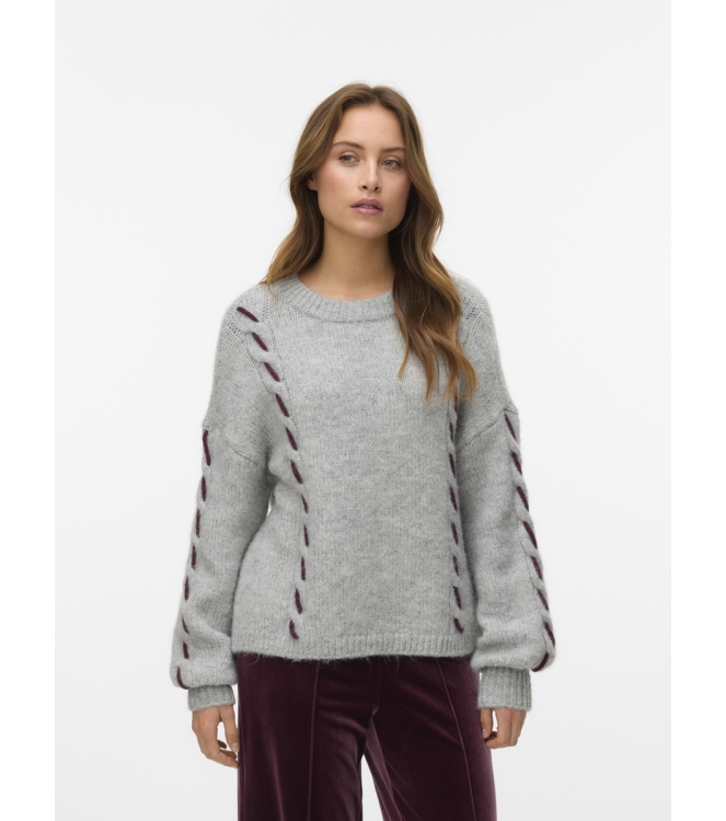 Vero Moda 10334866 Grijs licht melee