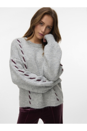 Vero Moda 10334866 Grijs licht melee