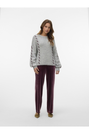 Vero Moda 10334866 Grijs licht melee