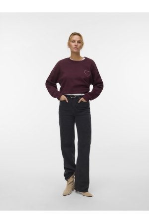 Vero Moda 10333544 Rood bordo