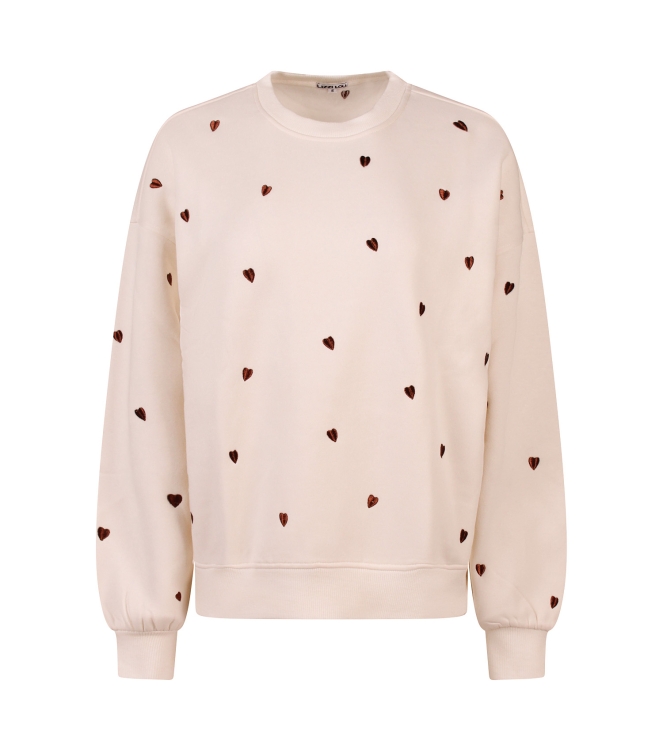 lizzi lou Heart W20458 Ecru off white