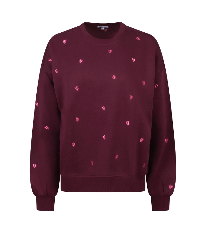 lizzi lou Heart W20458 Rood bordo