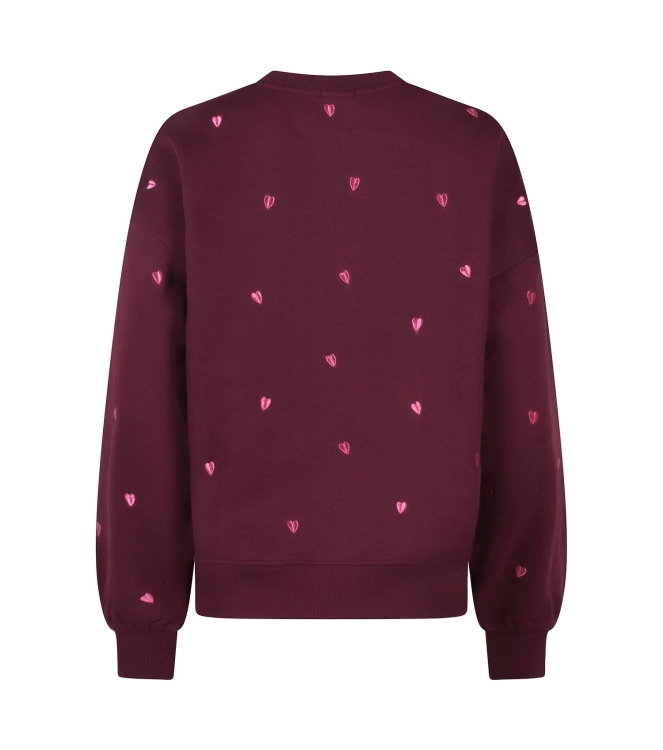 lizzi lou Heart W20458 Rood bordo