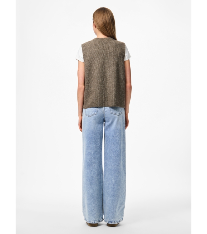 Pieces 17156680 Bruin taupe