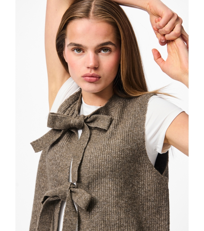 Pieces 17156680 Bruin taupe