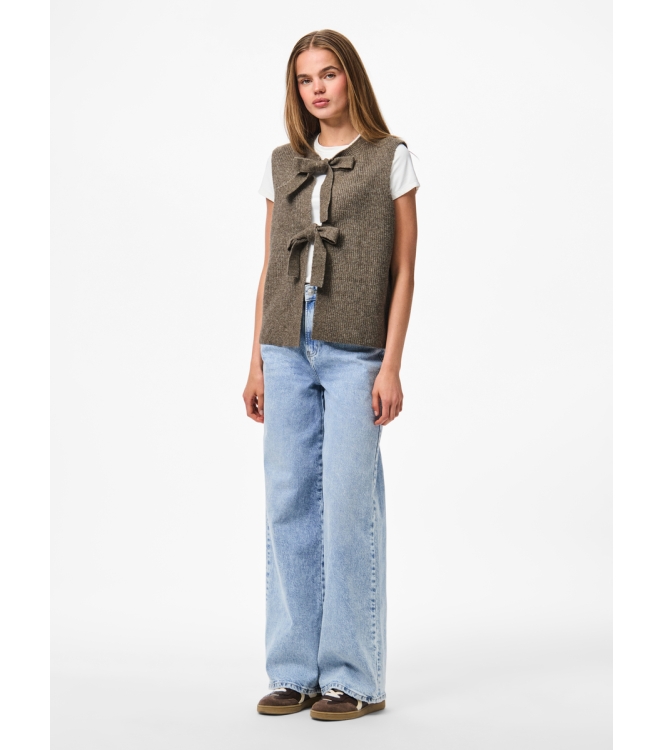 Pieces 17156680 Bruin taupe