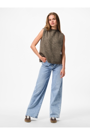 Pieces 17156680 Bruin taupe