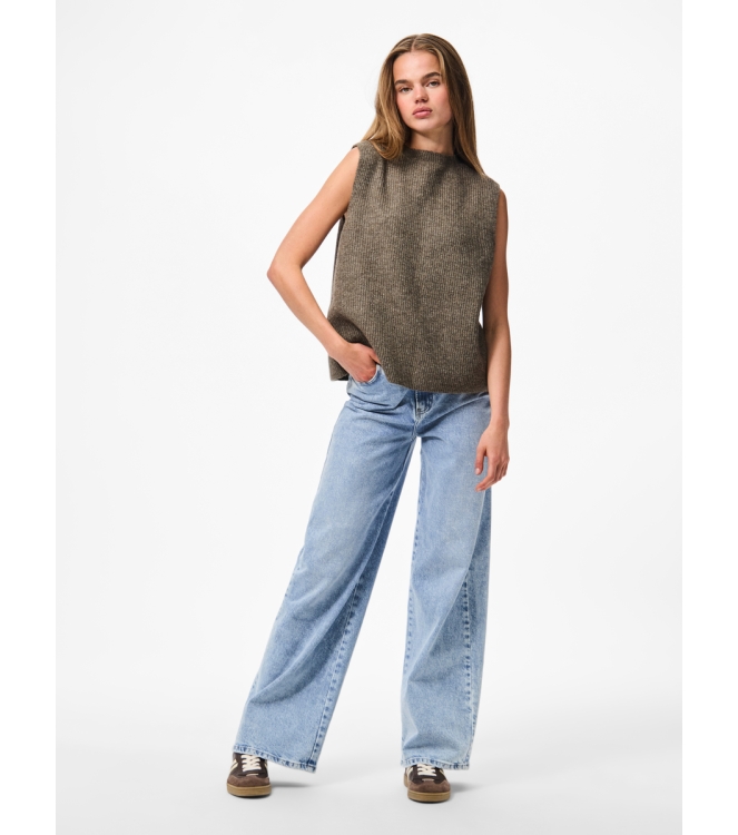 Pieces 17156680 Bruin taupe
