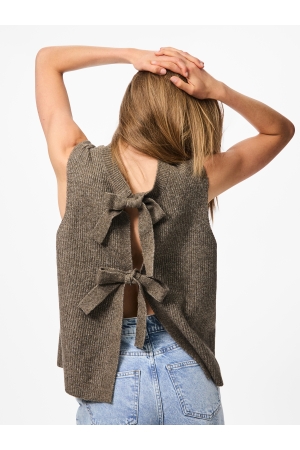 Pieces 17156680 Bruin taupe