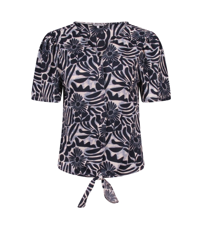 lizzi lou Luna aop Z10495 Blauw marine