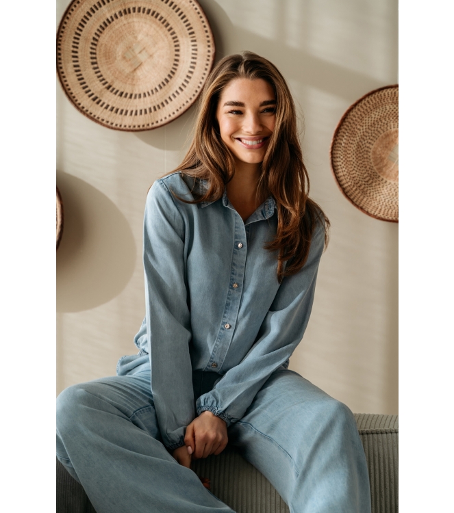 &co BL435 Denim licht stonewashed