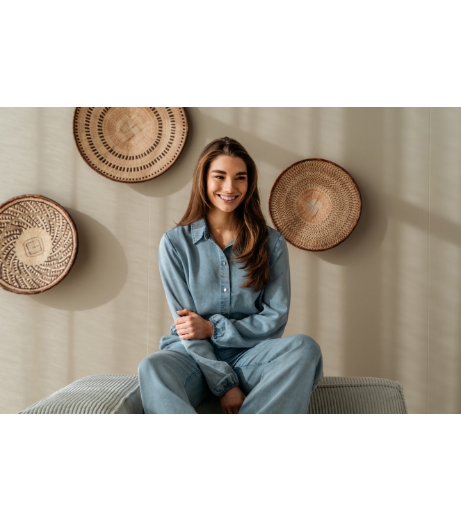 &co BL435 Denim licht stonewashed