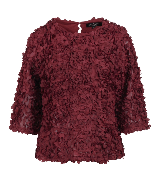 So Soire Rosaria W20511 Rood bordo