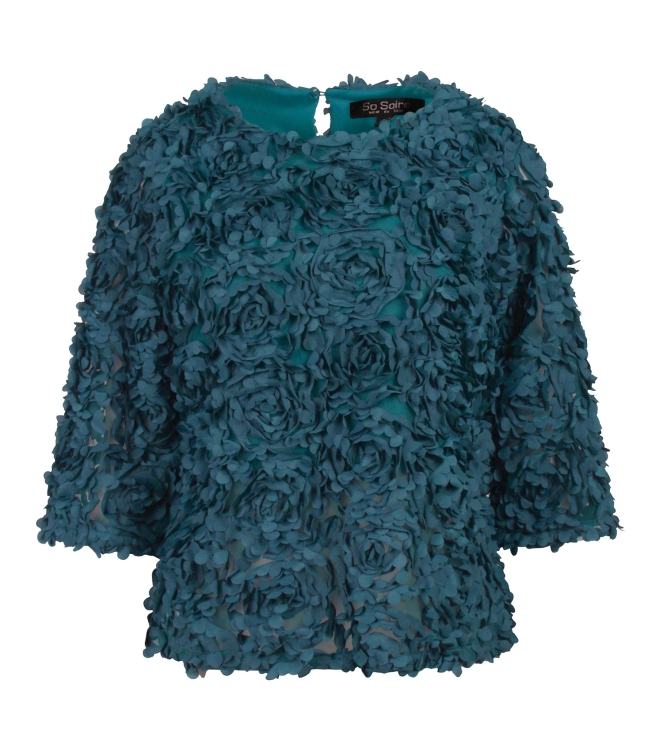 So Soire Rosaria W20511 Blauw petrol