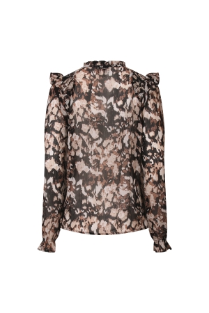 City Life Ysra ruffle W10537 Ecru naturel